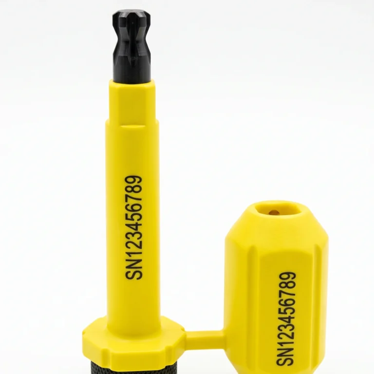 High-Security Container Bolt Seal (Yellow) – Tamper-Evident Cargo Lock