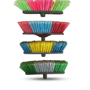 Premium Soft Bristle Sweeping Brush with Handle
